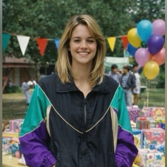 Swell Jackets & Blazers - Swell Vintage Colorblock Silk Windbreaker Jacket NWT